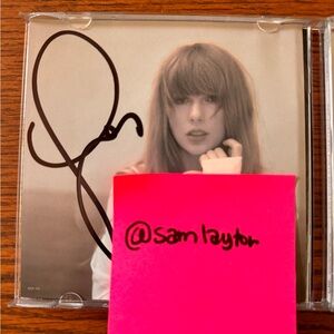 SIGNED - TTPD The Manuscript CD - Taylor Swift